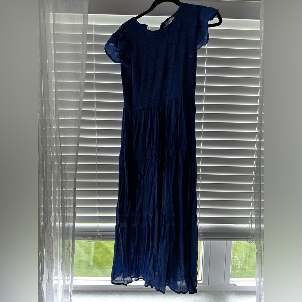 Blue Maxi Boutique Dress